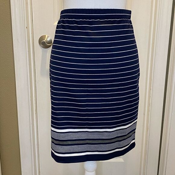 Max Studio Striped Skirt Size S - Picture 2 of 5